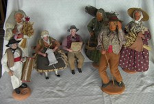Lot anciens santons d'occasion  Pertuis