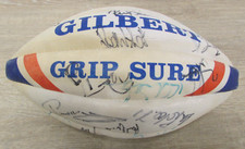 Bola de rugby Gilbert Grip Sure assinada - 26 assinaturas comprar usado  Enviando para Brazil