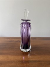 Purple glass purfume for sale  Bangor