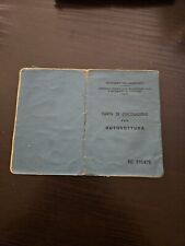 Libretto storico della usato  Macomer