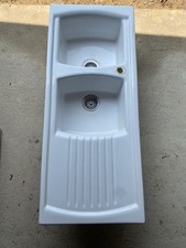 White ceramic belfast for sale  STROUD