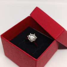 Anello solitario carati usato  Roma