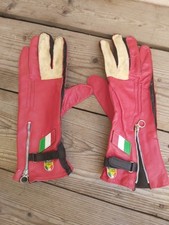 Guanti pelle moto usato  Italia