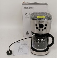 Homgeek coffee maker for sale  RUGBY