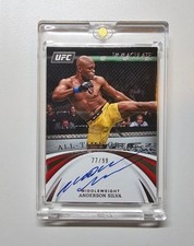 2022 Immaculate Collection UFC All-Time Greats Anderson Silva NO CARTÃO AUTOGRAFADO /99, usado comprar usado  Enviando para Brazil