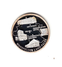 Silbermedaille mansfelder land gebraucht kaufen  Klostermansfeld