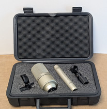 Pacote de microfone condensador de diafragma grande e pequeno MXL 990 e 991 com estojo! comprar usado Pacote de microfone condensador de diafragma grande e pequeno MXL 990 e 991 com estojo! comprar usado  Enviando para Brazil