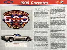 1998 corvette indianapolis for sale  Belleville