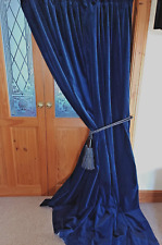 Blue vintage velvet for sale  ANSTRUTHER