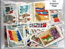 Lot 200 timbres d'occasion  Panissières