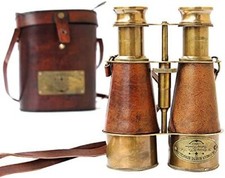 Vintage brass binoculars for sale  USA