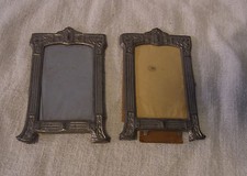 2 molduras alemãs antigas estampadas chapa de metal 1900 #BY2 comprar usado 2 molduras alemãs antigas estampadas chapa de metal 1900 #BY2 comprar usado  Enviando para Brazil