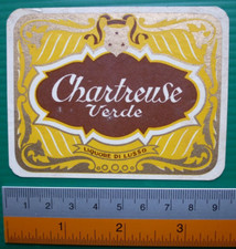 Etichetta chartreuse verde usato  Faenza