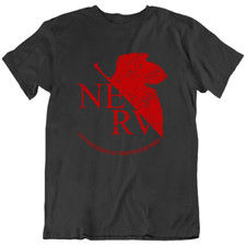 Camiseta Anime Japonês Neon Genesis Evangelion NERV Presente Nova comprar usado  Enviando para Brazil