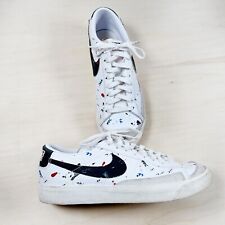 Tênis Nike masculino 8.5 Air Blazer baixo 77 "Paint Splatter" DJ1517-100, usado comprar usado  Enviando para Brazil