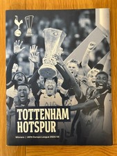 Programy finałowe Tottenham Hotspur UEFA Europa League 2025 - edycja zwycięzców na sprzedaż  Wysyłka do Poland