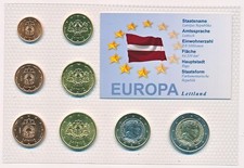 Lettland euro kursmünzensatz gebraucht kaufen  Ilmenau, Martinroda
