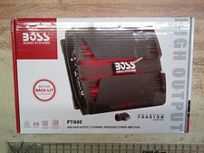 Amplificador de 2 canais BOSS Audio Systems PT1600, usado comprar usado  Enviando para Brazil