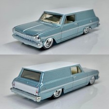 Hot Wheels Chevrolet Nova Panel Van 1964 Premium RealRiders Fast Wagon Usado comprar usado  Enviando para Brazil