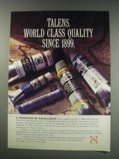 Anuncio Talens 1991 aceites, pasteles, acrílicos y acuarelas - calidad de clase mundial segunda mano  Embacar hacia Mexico