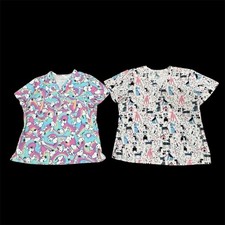 Scrub tops women for sale  Dayton