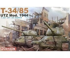 Série russa T-34/85 UTZ Mod.1944 Ural Factory Segunda Guerra Mundial em escala 1/35, usado comprar usado  Enviando para Brazil