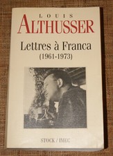Althusser lettres franca d'occasion  Saint-Julien-du-Sault