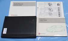 VAUXHALL VECTRA 2002 - 2005 MANUAL DO PROPRIETÁRIO CARTEIRA PACOTE GENUÍNO A-9 comprar usado  Enviando para Brazil