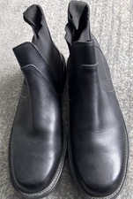 Men black leather for sale  ALTON