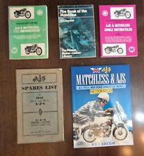 Matchless ajs books for sale  LUTTERWORTH