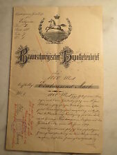 Braunschweig braunschweigische gebraucht kaufen  Laatzen