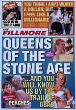 Pôster concerto Queens of the Stone Age San Francisco 2002 F-537 The Fillmore, usado comprar usado  Enviando para Brazil