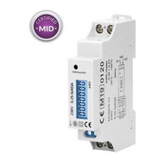Compteur modulaire monophasé d'occasion  Saint-Aubin-du-Cormier