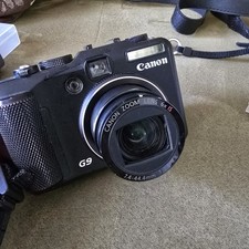 Câmera Digital Canon PowerShot G9 12.1MP 6x Zoom Óptico Detecção Facial PC1250 comprar usado  Enviando para Brazil