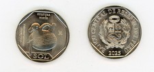 Peru 1 sol 2025 cerâmica Vicus Culture KM novo UNC  comprar usado  Enviando para Brazil