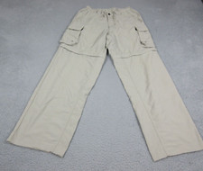 Calça Reel Legends masculina pequena marrom cáqui pesca conversível ao ar livre 28X29 comprar usado  Enviando para Brazil