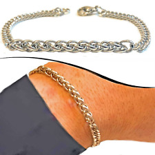 Bracciale catena acciaio usato  Scandicci