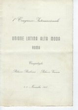 Congresso internazionale union usato  Milano