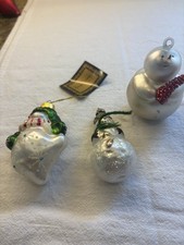 Glass snowman lot for sale  Tulsa