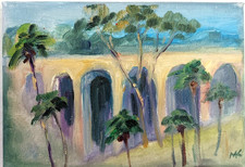 5x7 original oil for sale  La Jolla