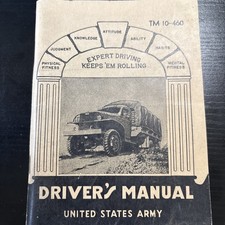 1942 driver manual for sale  Boise
