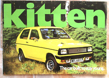 Brochure reliant kitten for sale  DEVIZES