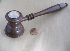 Antique wooden gavel for sale  UK