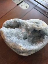 Blue calcite heart for sale  Clackamas