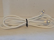 Cabo jumper digital RG6 9,5 pés de comprimento 18 Awg branco conector de torção fácil comprar usado  Enviando para Brazil