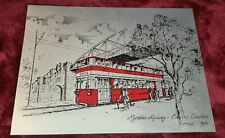 Mumbles railway etching for sale  SWANSEA