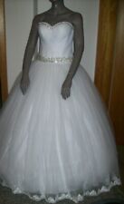 Brautkleid hochzeitskleid 34 gebraucht kaufen  Gladenbach