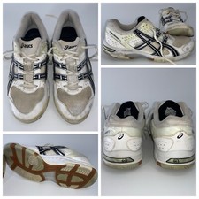 Tênis de corrida Asics Gel-Rocket feminino tamanho 8.5 branco cinza preto YGI L4S-5 comprar usado  Enviando para Brazil