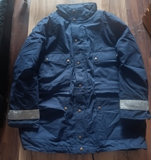Winterjacke polizei blau gebraucht kaufen  Hamburg