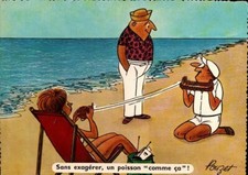Carte illustrateur humour d'occasion  Hauteville-Lompnes